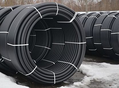 Труба для газоснабжения полиэтиленовая 100 D140 (10,3) SDR 13,6 газ (Т-П) отрезок 13 м